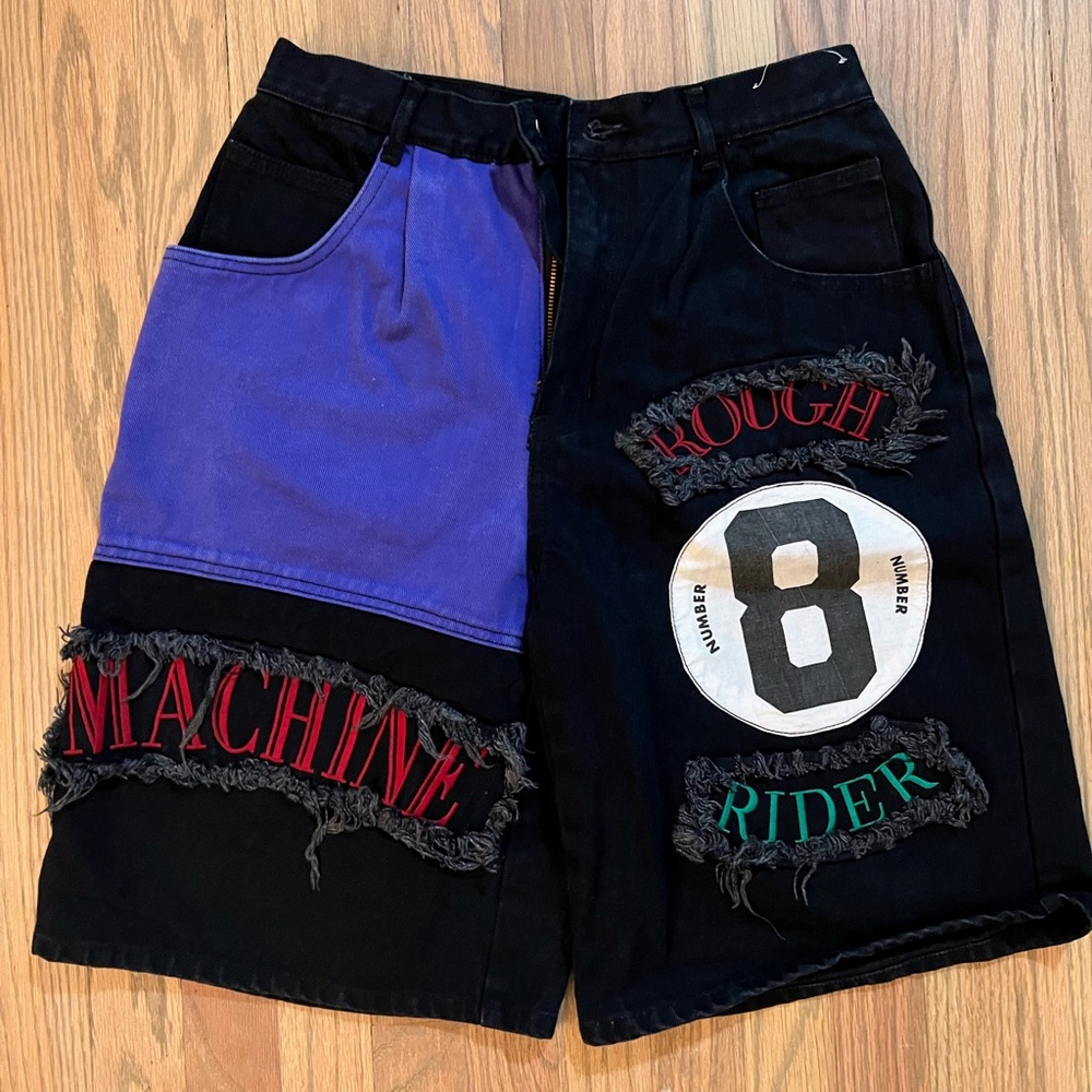 Vintage 90s Machine Rough Rider Jorts size 30